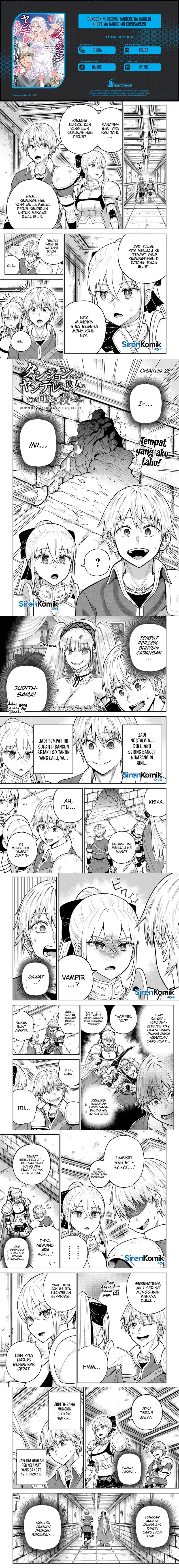 Dungeon ni Hisomu Yandere na Kanojo ni Ore wa Nando mo Korosareru Chapter 28 - Page 1