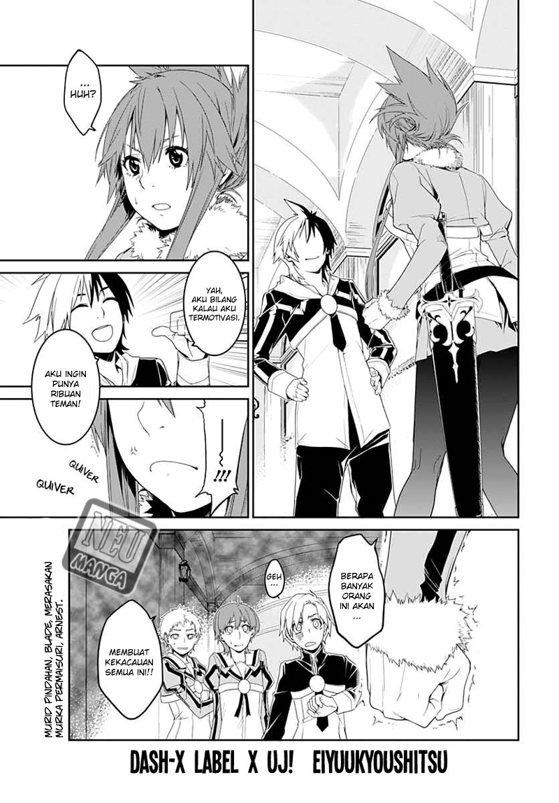 Baca Eiyuu Kyoushitsu - Honoo no Jotei - Chapter 5 halaman 2