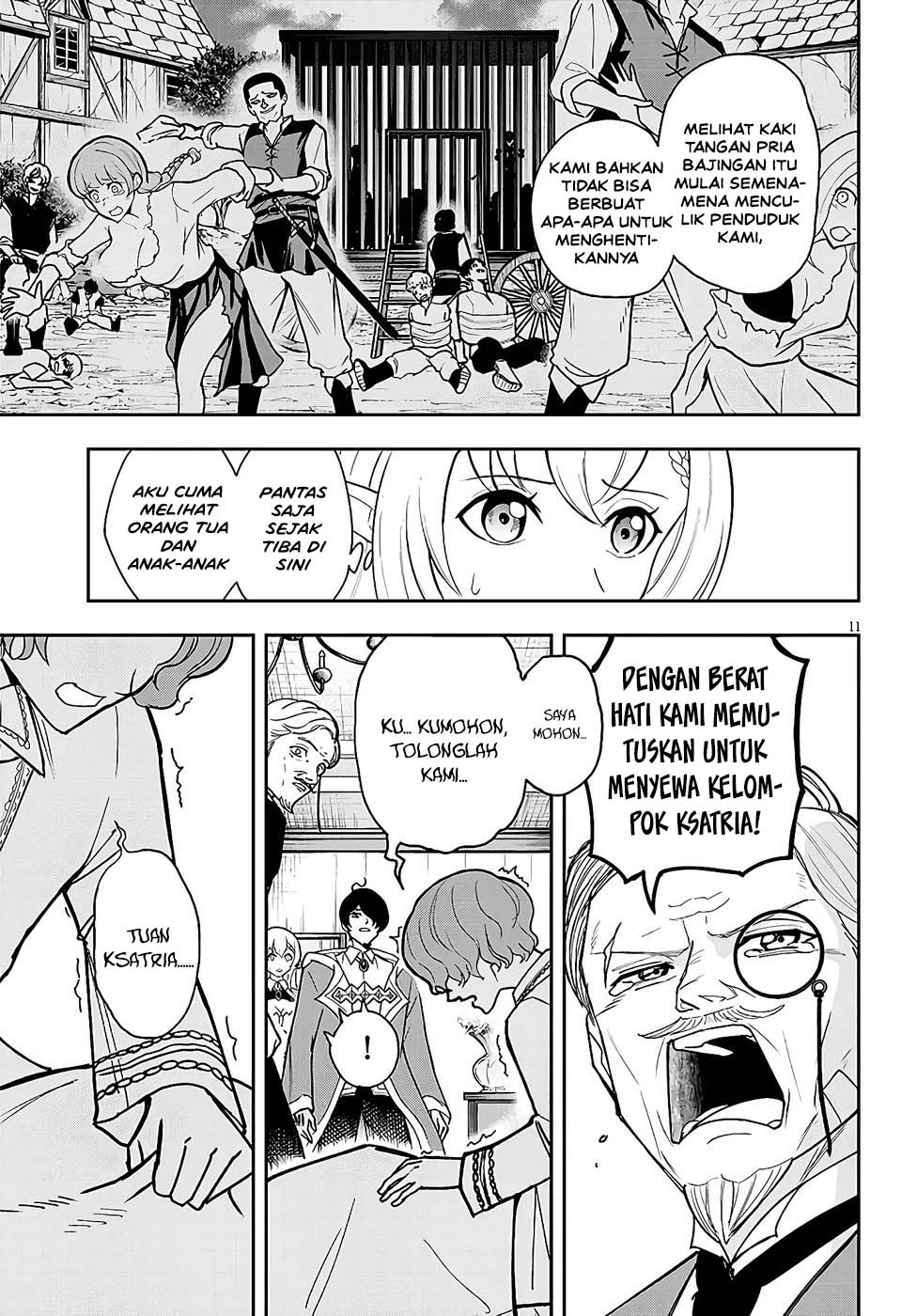 Eiyuu Onna Kishi ni Yuunou to Bareta Ore no Bijin Harem Kishidan - Gaikaku Hikume no Kijutsu Kishidan Chapter 12 - Page 11