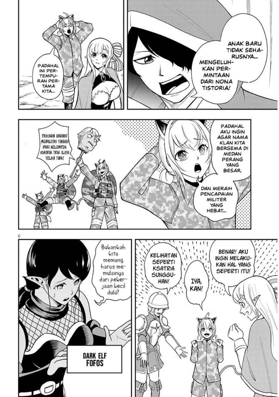 Halaman 6 dari Eiyuu Onna Kishi ni Yuunou to Bareta Ore no Bijin Harem Kishidan – Gaikaku Hikume no Kijutsu Kishidan Chapter 15