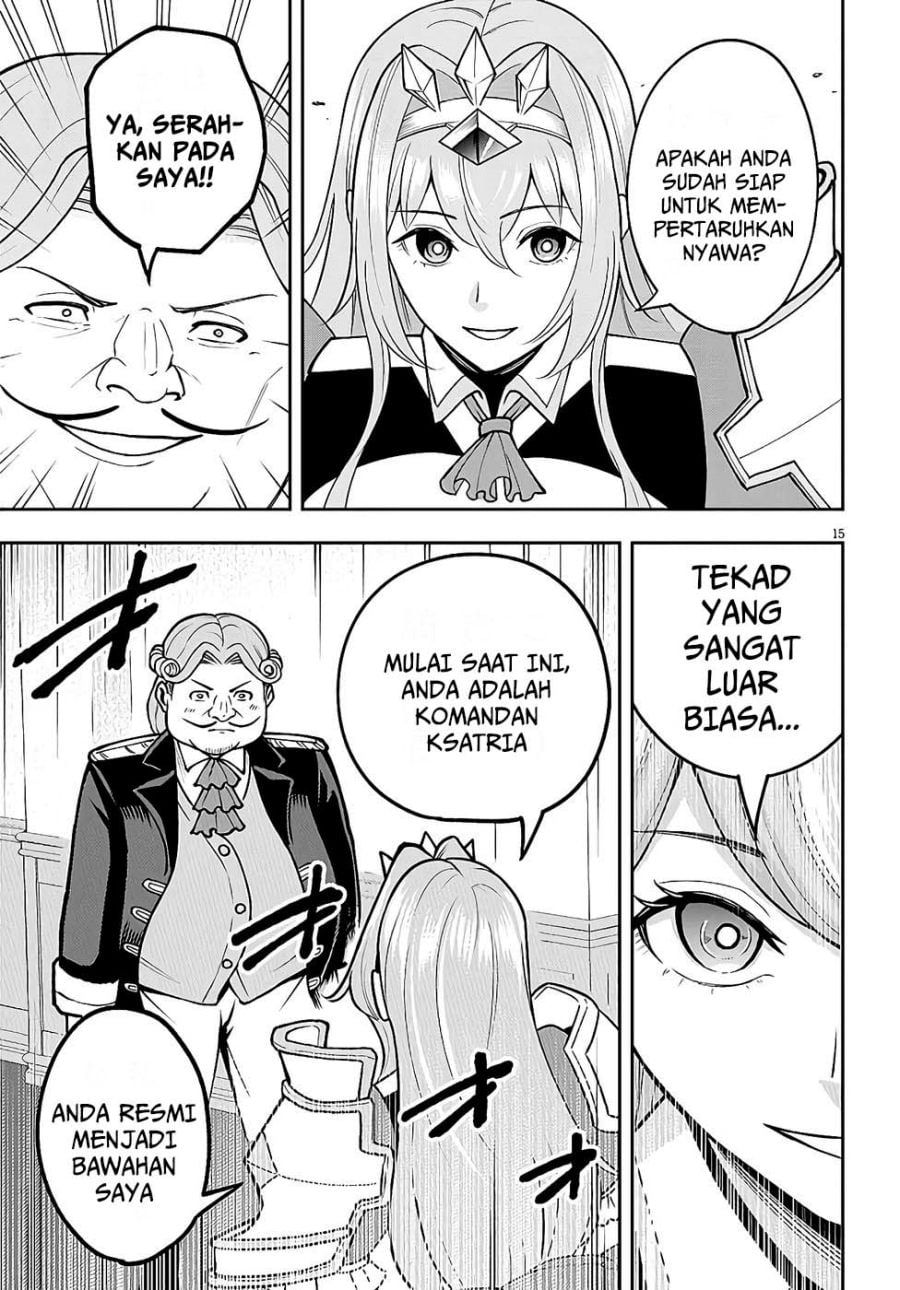 Baca Eiyuu Onna Kishi ni Yuunou to Bareta Ore no Bijin Harem Kishidan - Gaikaku Hikume no Kijutsu Kishidan - Chapter 7 halaman 15
