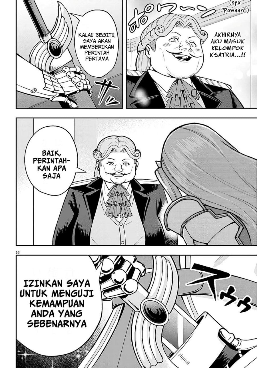 Baca Eiyuu Onna Kishi ni Yuunou to Bareta Ore no Bijin Harem Kishidan - Gaikaku Hikume no Kijutsu Kishidan - Chapter 7 halaman 16