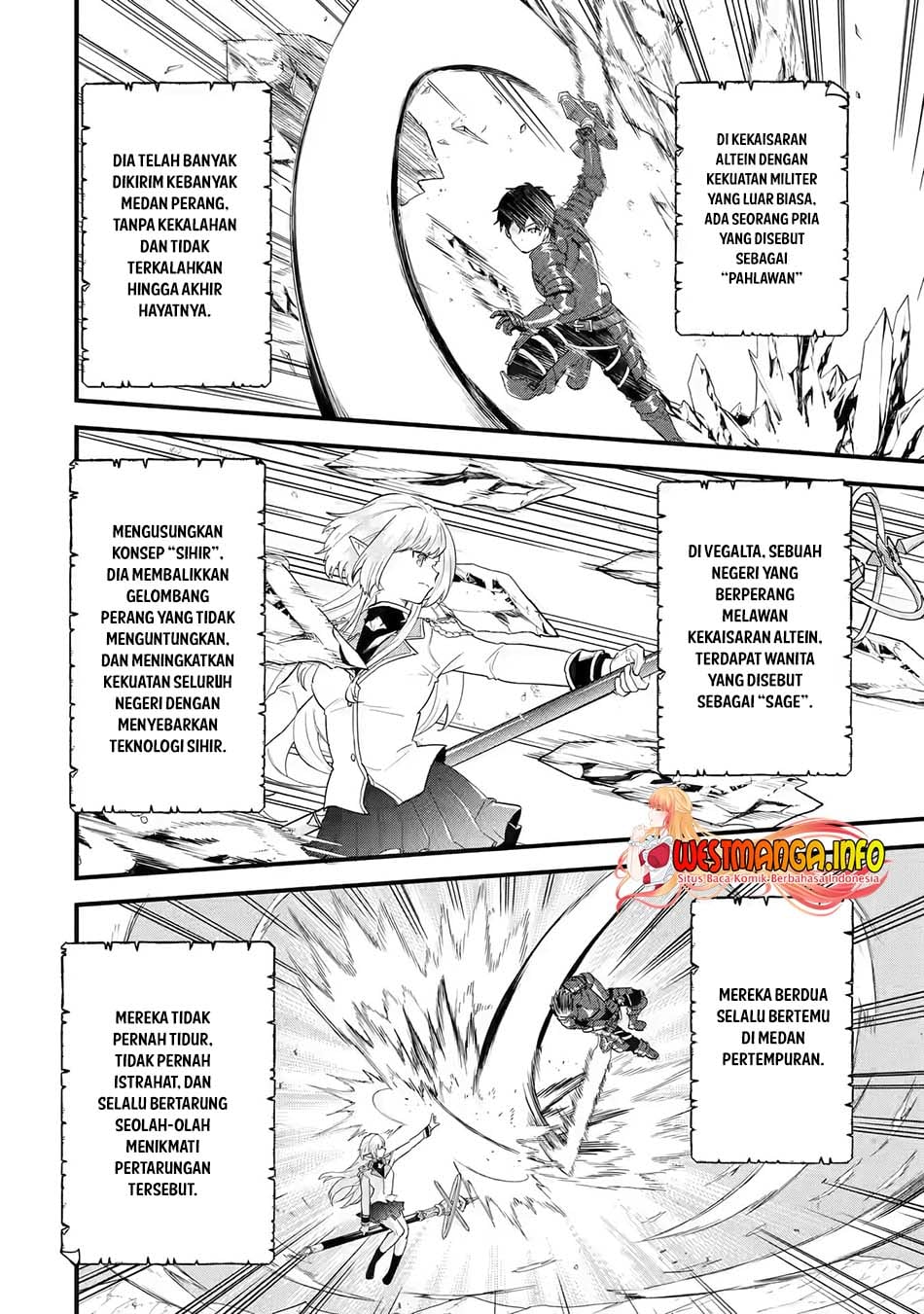 Baca Eiyuu to Kenja no Tensei Kon - Chapter 1.1 halaman 12