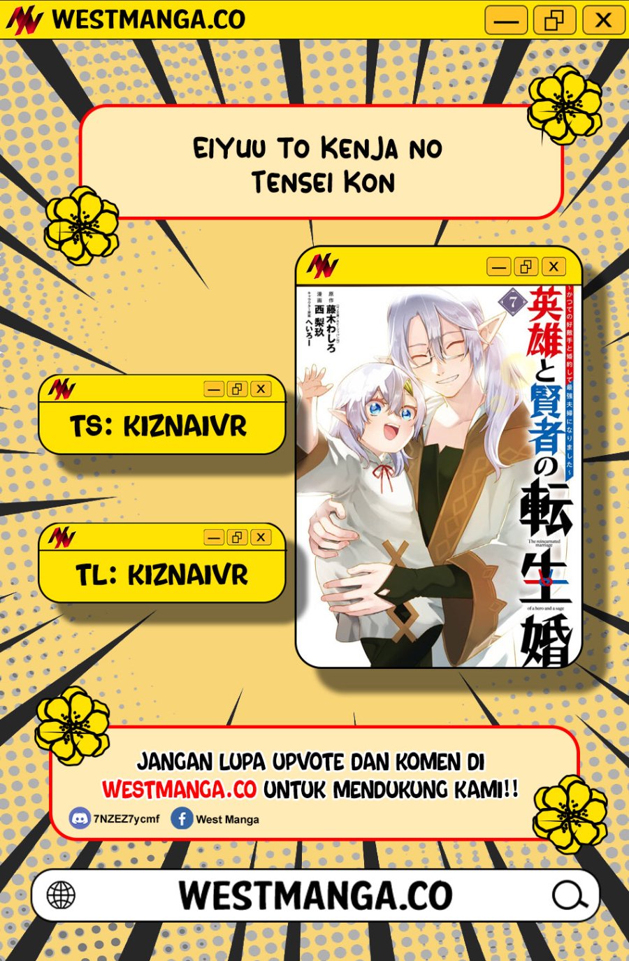 Baca Eiyuu to Kenja no Tensei Kon - Chapter 37 halaman 1
