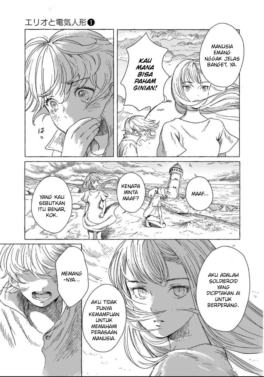 Baca Erio and the Electric Doll Chapter 1 Bahasa Indonesia page 34
