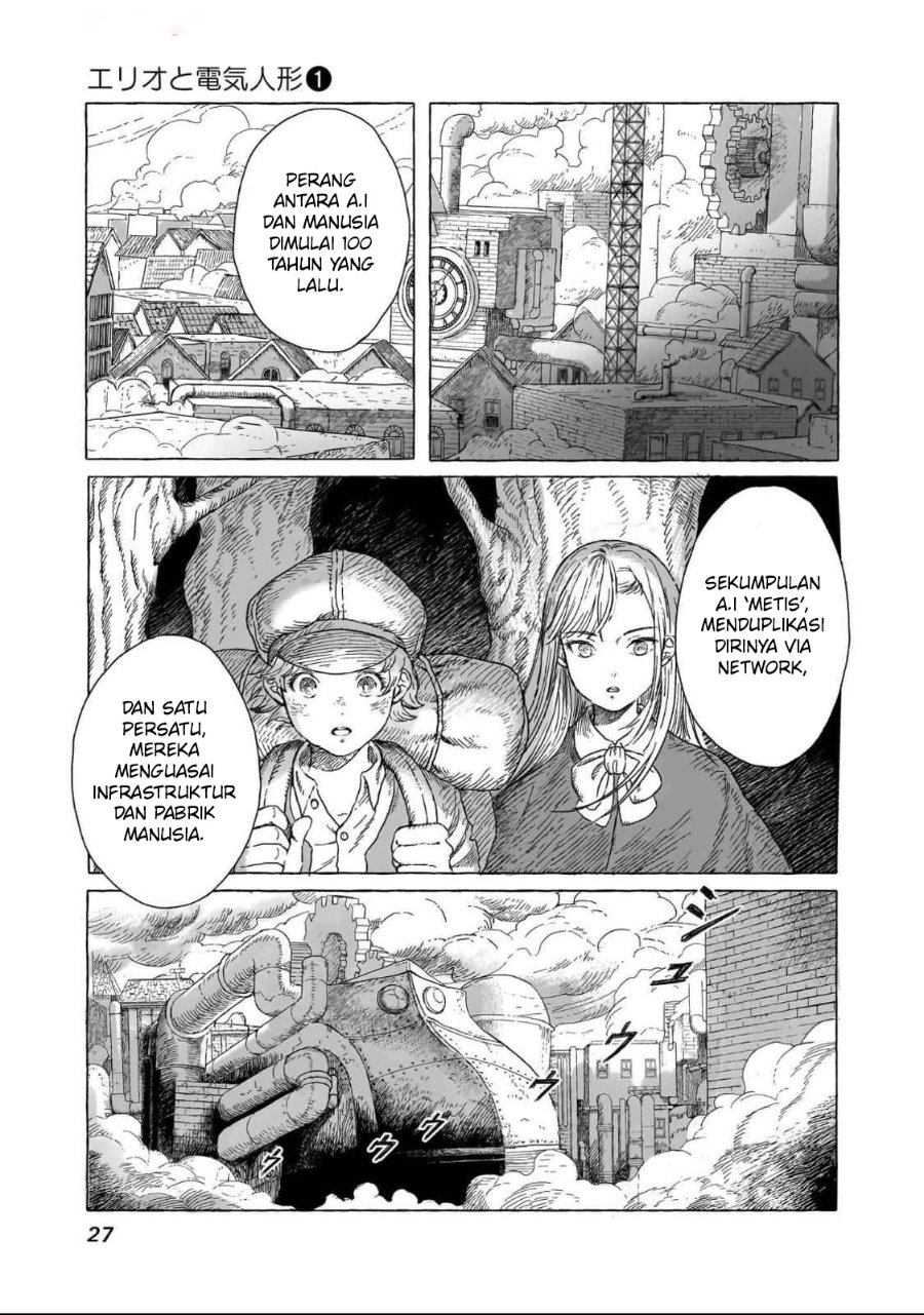 Baca Erio and the Electric Doll Chapter 1 Bahasa Indonesia page 54