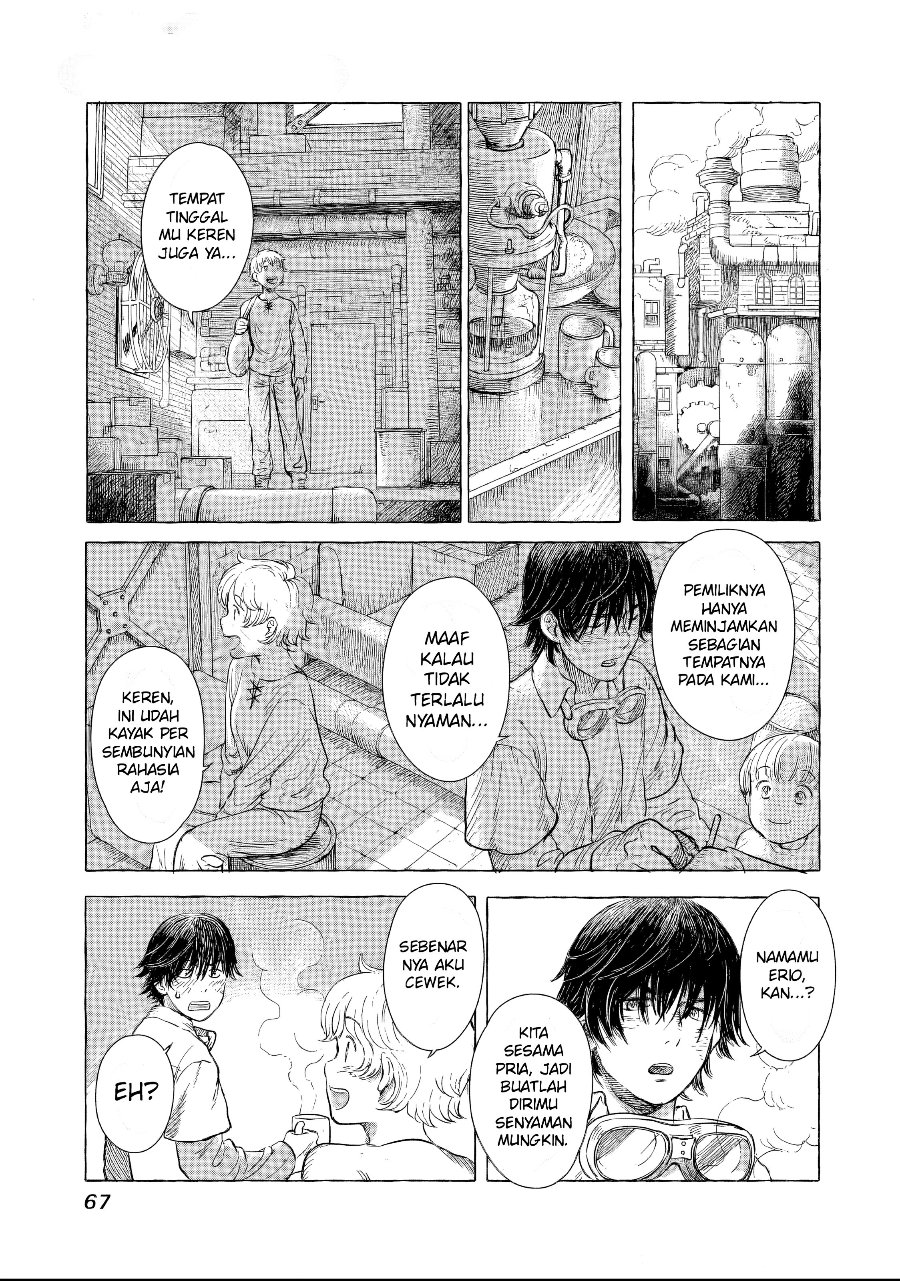 Baca Erio and the Electric Doll Chapter 3 Bahasa Indonesia page 34