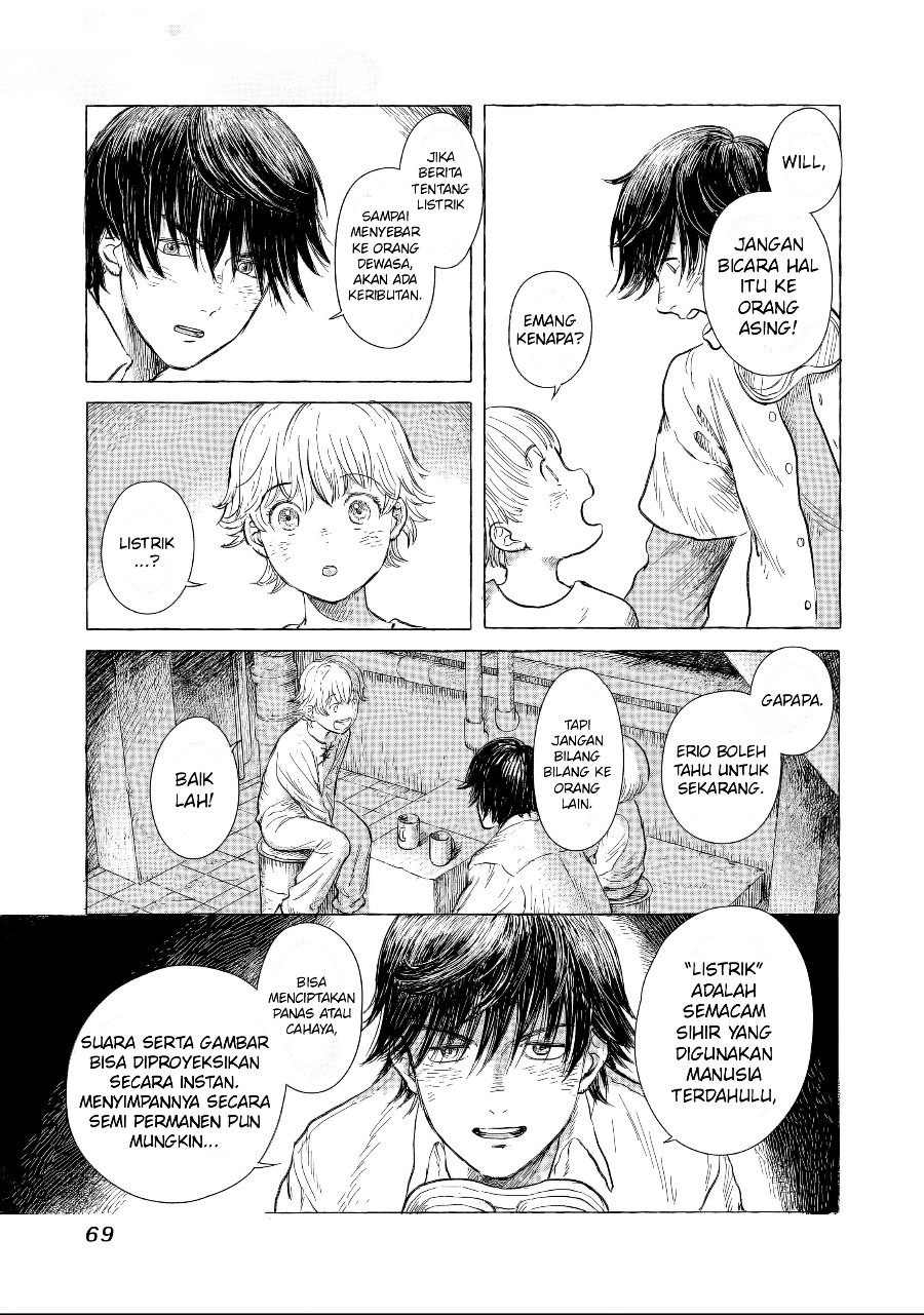 Baca Erio and the Electric Doll Chapter 3 Bahasa Indonesia page 38