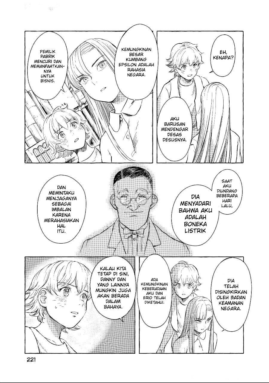 Baca Erio and the Electric Doll Chapter 9 Bahasa Indonesia page 60