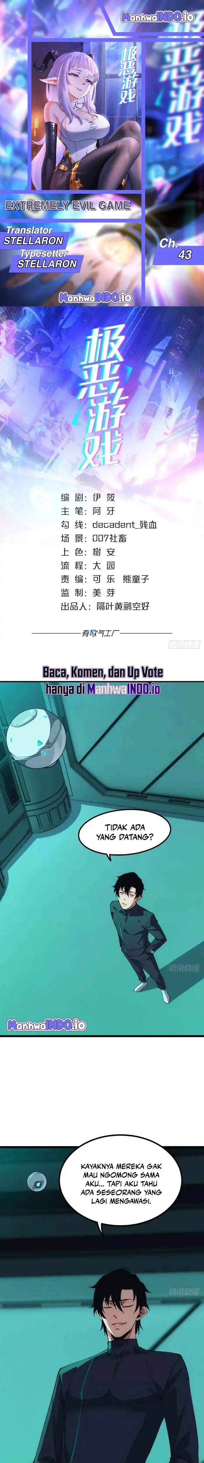 Baca Extremely Evil Game - Chapter 43 halaman 1