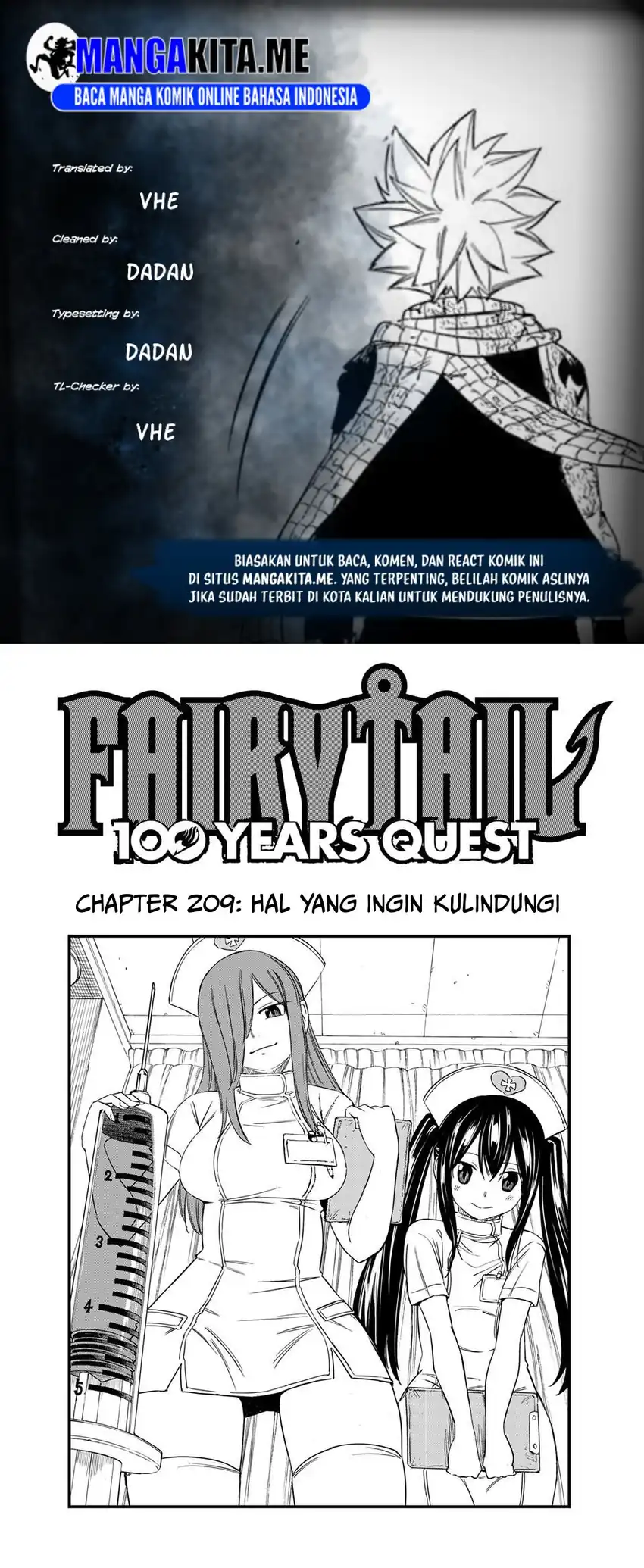 Baca Fairy Tail: 100 Years Quest - Chapter 209 halaman 1
