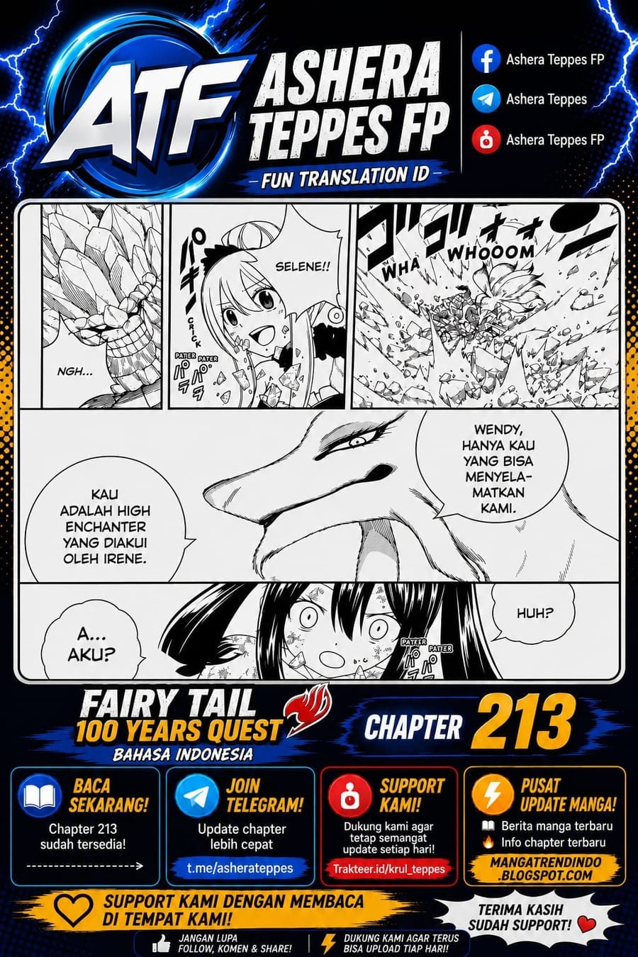 Baca Fairy Tail: 100 Years Quest - Chapter 213 halaman 1