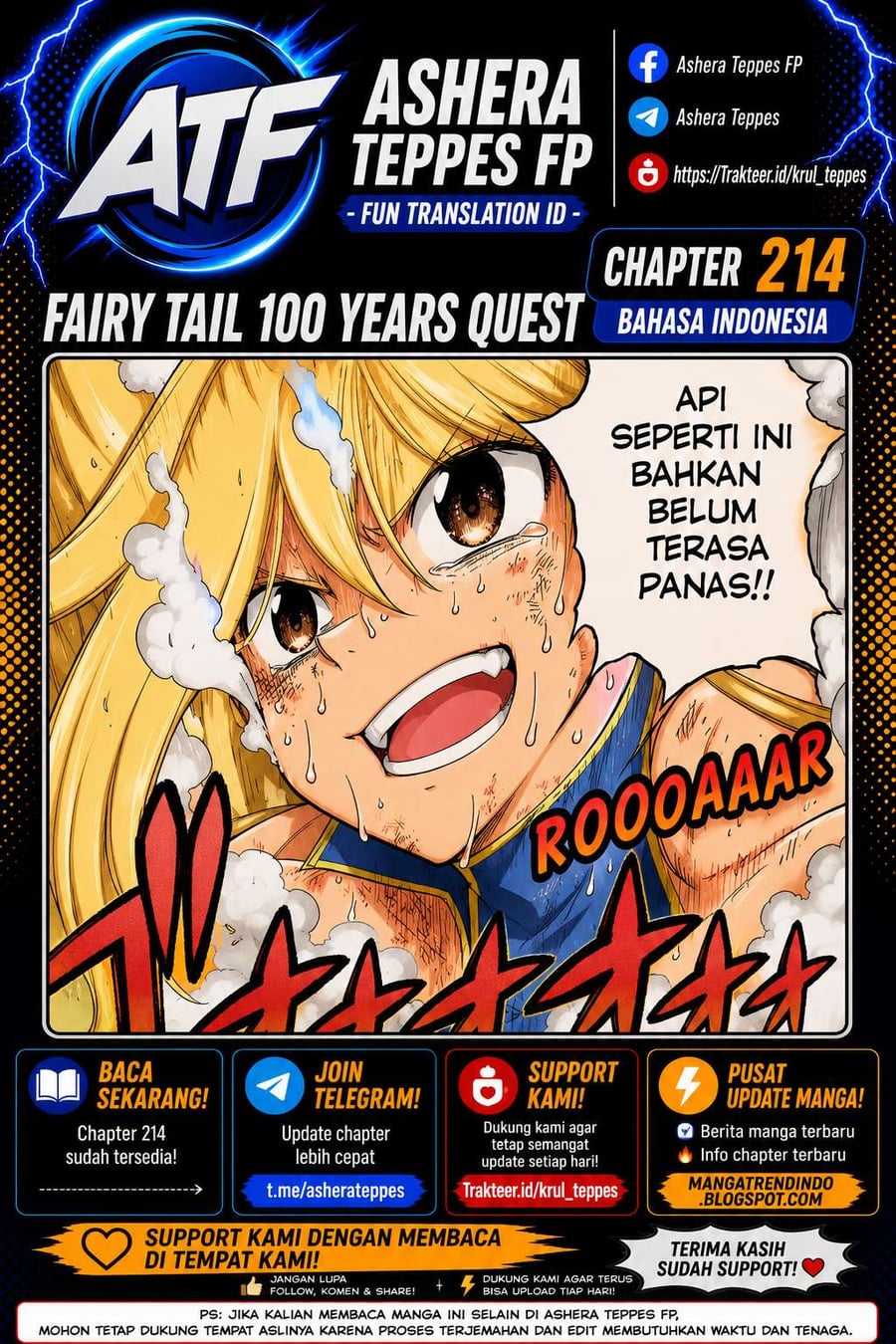 Baca Fairy Tail: 100 Years Quest - Chapter 214 halaman 1