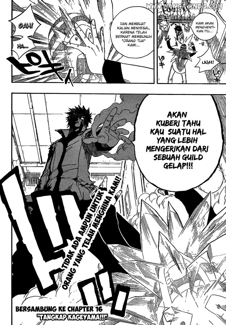 Baca Fairy Tail - Chapter 15 halaman 21