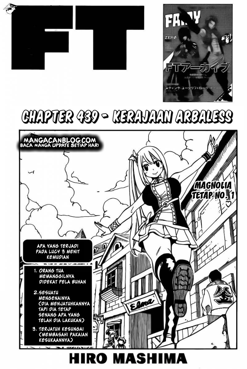 Baca Fairy Tail - Chapter 439 halaman 2