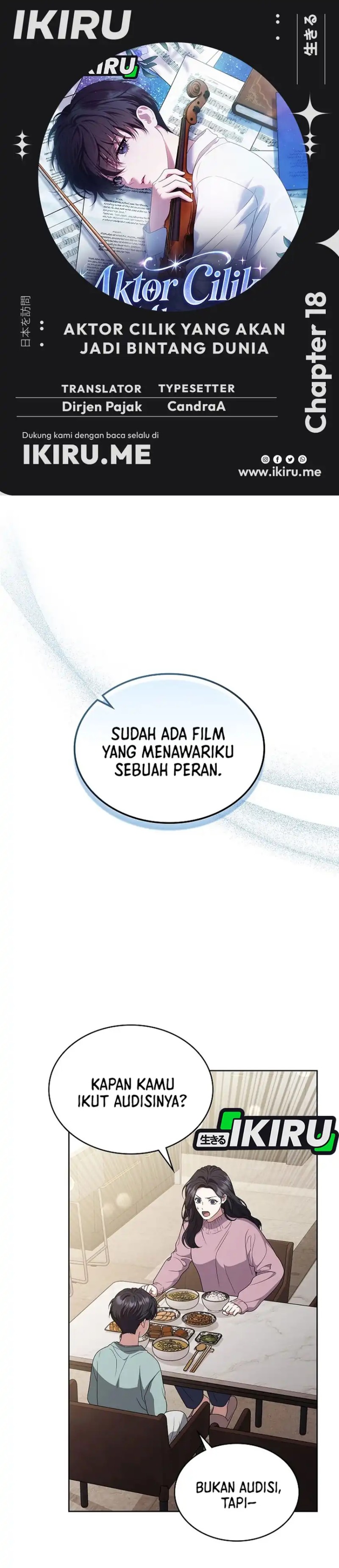 Baca From Child Actor to World Star! - Chapter 18 halaman 1