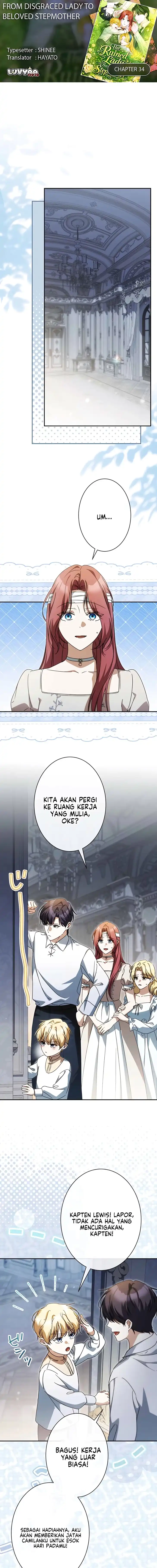From Disgraced Lady to Beloved Stepmother Chapter 34 - Page 1