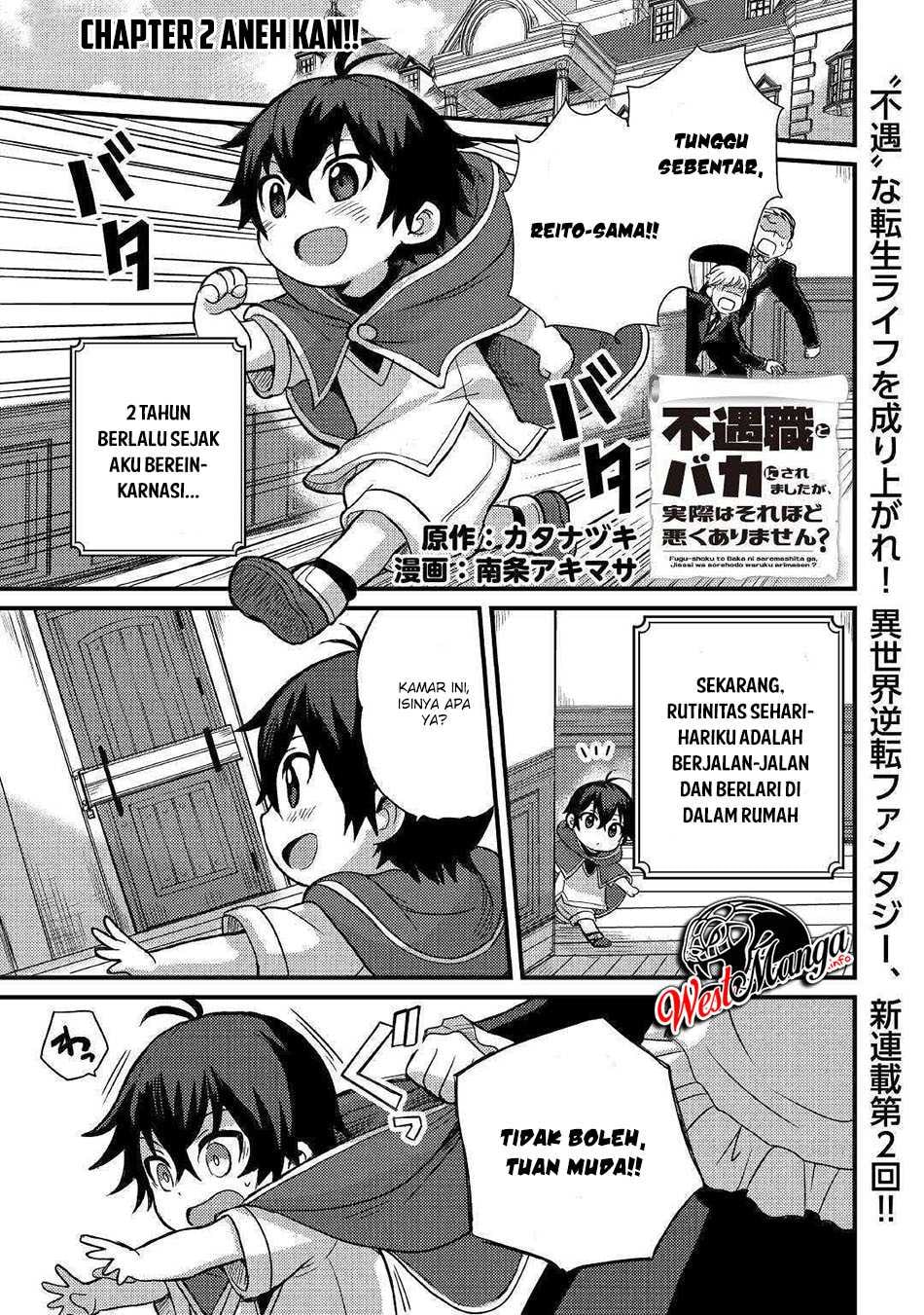 Baca Fuguushoku To Baka Ni Saremashita Ga Jissai Wa Sorehodo Waruku Arimasen? - Chapter 2.1 halaman 2