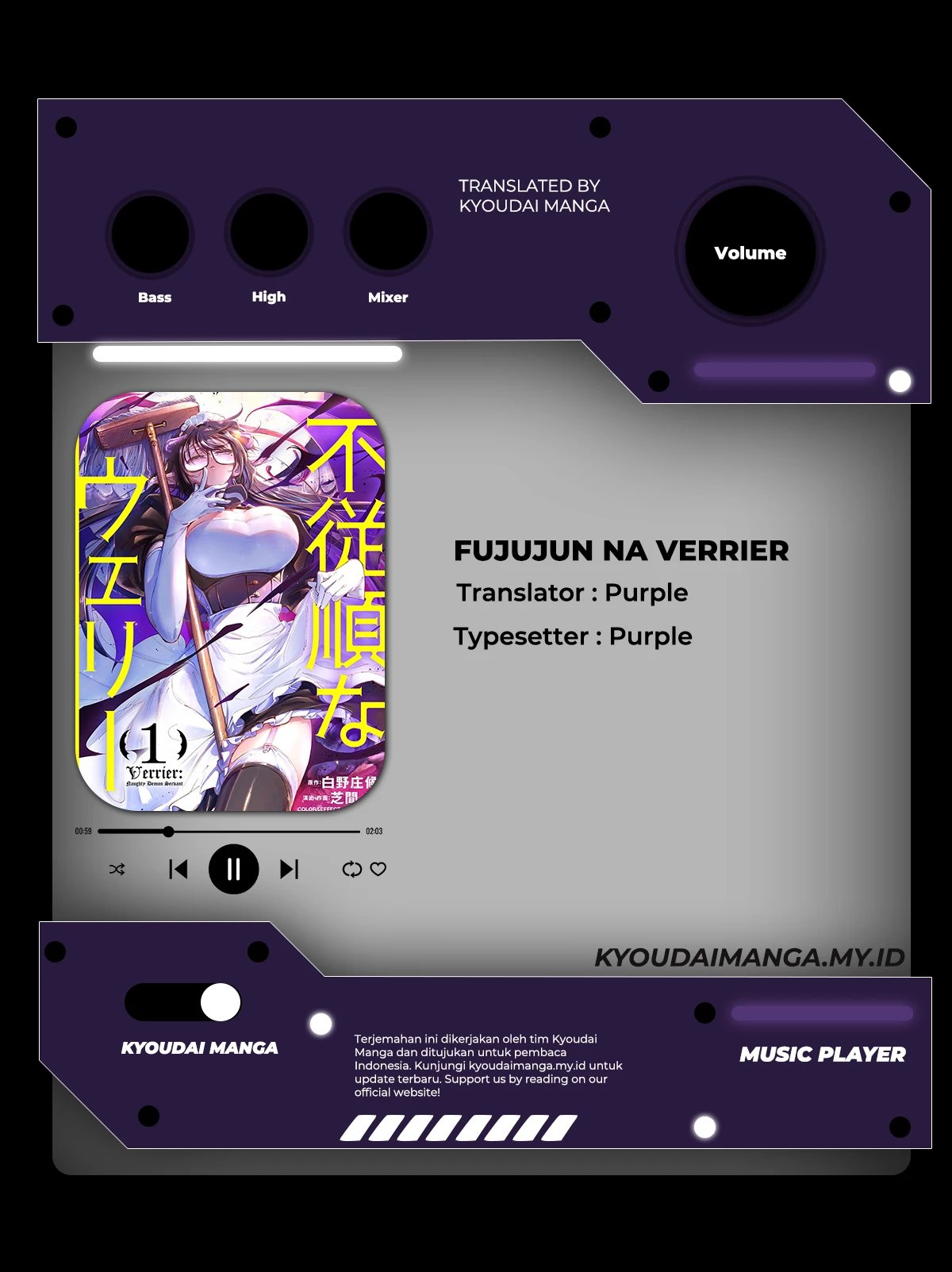 Baca Fujujun na Verrier - Chapter 2 halaman 1