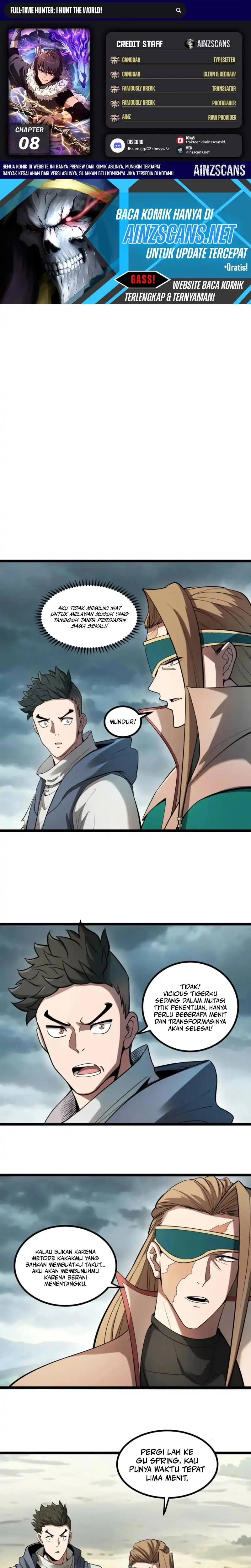 Baca Full-time Hunter: I Hunt the World! Chapter 8 Bahasa Indonesia page 6