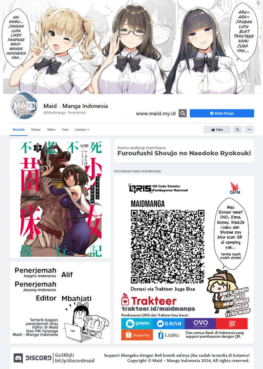 Furoufushi Shoujo no Naedoko Ryokouki Chapter 24.1 - Page 2