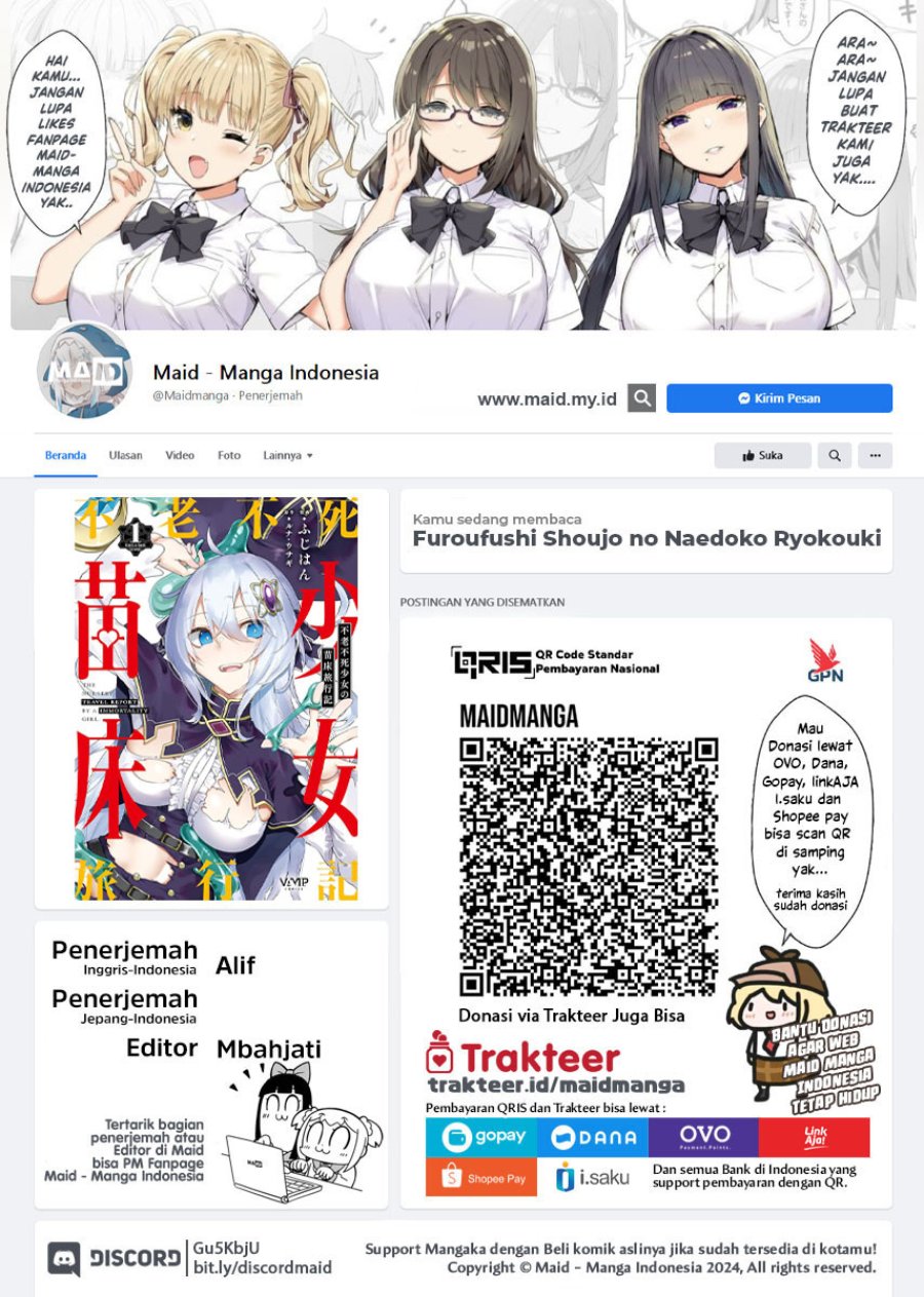 Furoufushi Shoujo no Naedoko Ryokouki Chapter 6 - Page 2