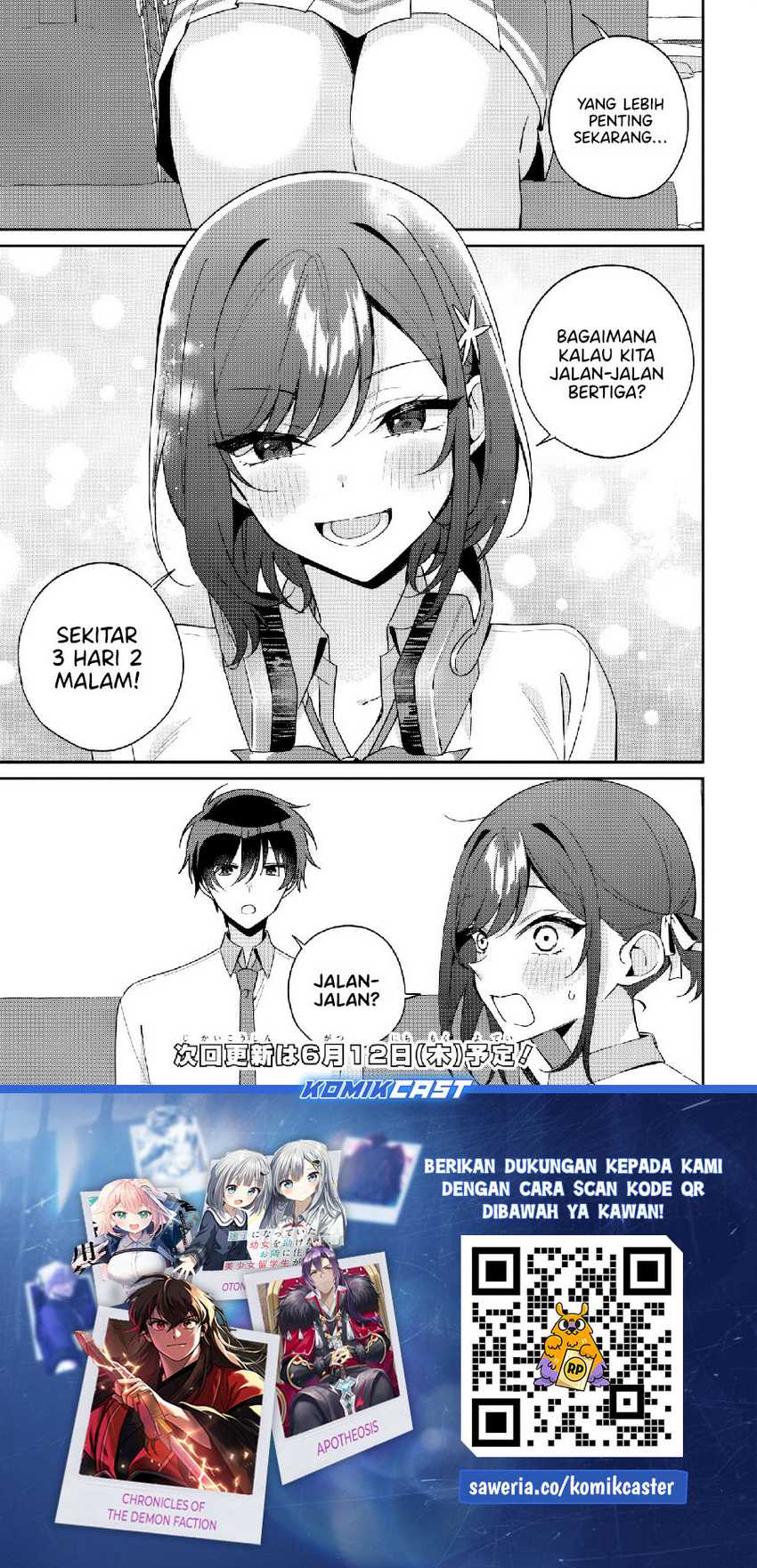 Baca Futago Matomete Kanojo Ni Shinai - Chapter 12.1 halaman 12