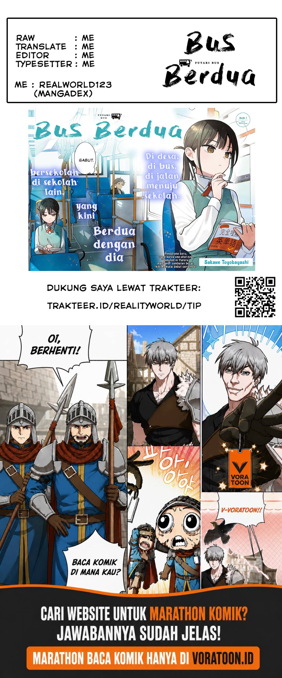Baca Futari Bus Chapter 33.5 Bahasa Indonesia page 28