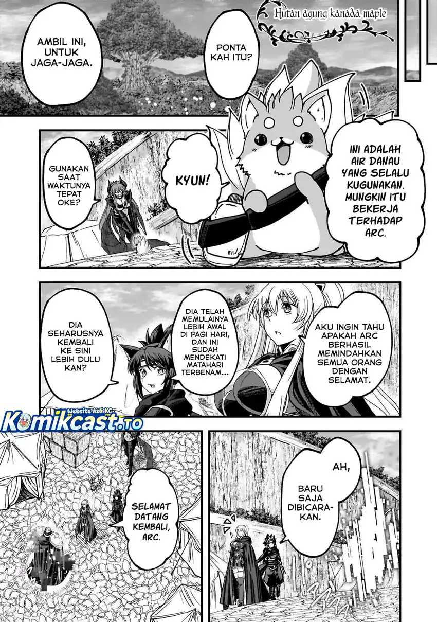 Baca Gaikotsu Kishi-sama, Tadaima Isekai e Odekakechuu - Chapter 69.1 halaman 12