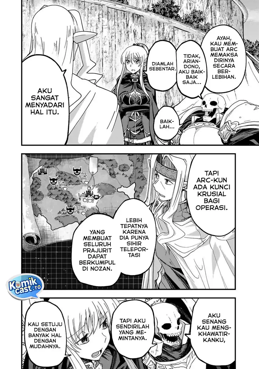 Baca Gaikotsu Kishi-sama, Tadaima Isekai e Odekakechuu - Chapter 69.2 halaman 4