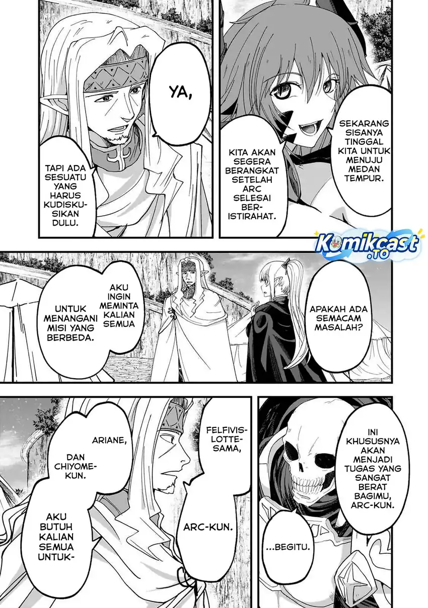 Baca Gaikotsu Kishi-sama, Tadaima Isekai e Odekakechuu - Chapter 69.2 halaman 5