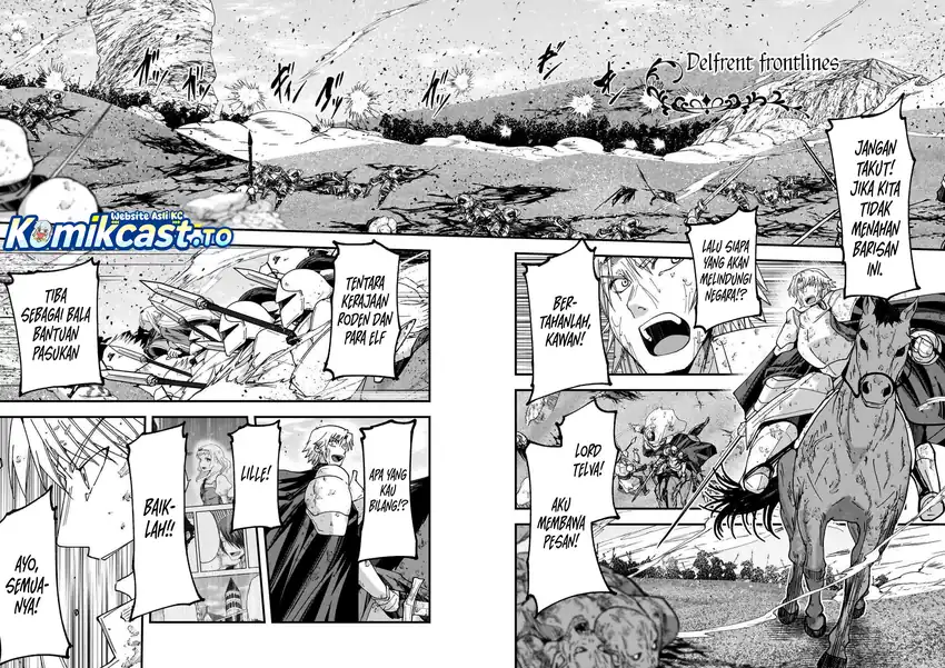 Baca Gaikotsu Kishi-sama, Tadaima Isekai e Odekakechuu - Chapter 70.1 halaman 6