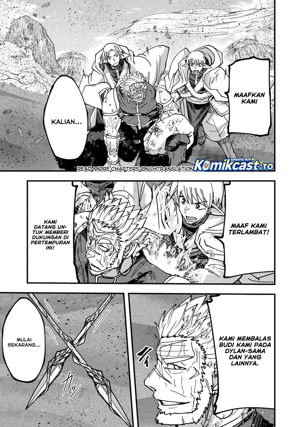 Baca Gaikotsu Kishi-sama, Tadaima Isekai e Odekakechuu - Chapter 71 halaman 23
