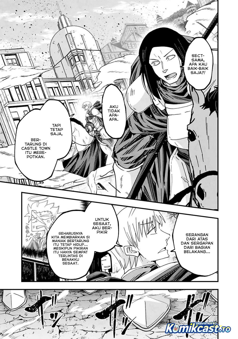 Baca Gaikotsu Kishi-sama, Tadaima Isekai e Odekakechuu - Chapter 72 halaman 12