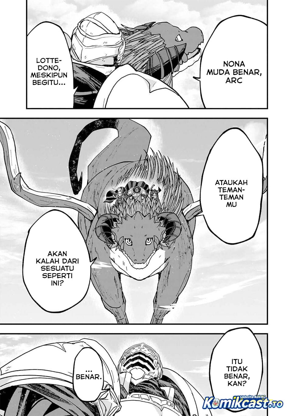Baca Gaikotsu Kishi-sama, Tadaima Isekai e Odekakechuu - Chapter 72 halaman 5