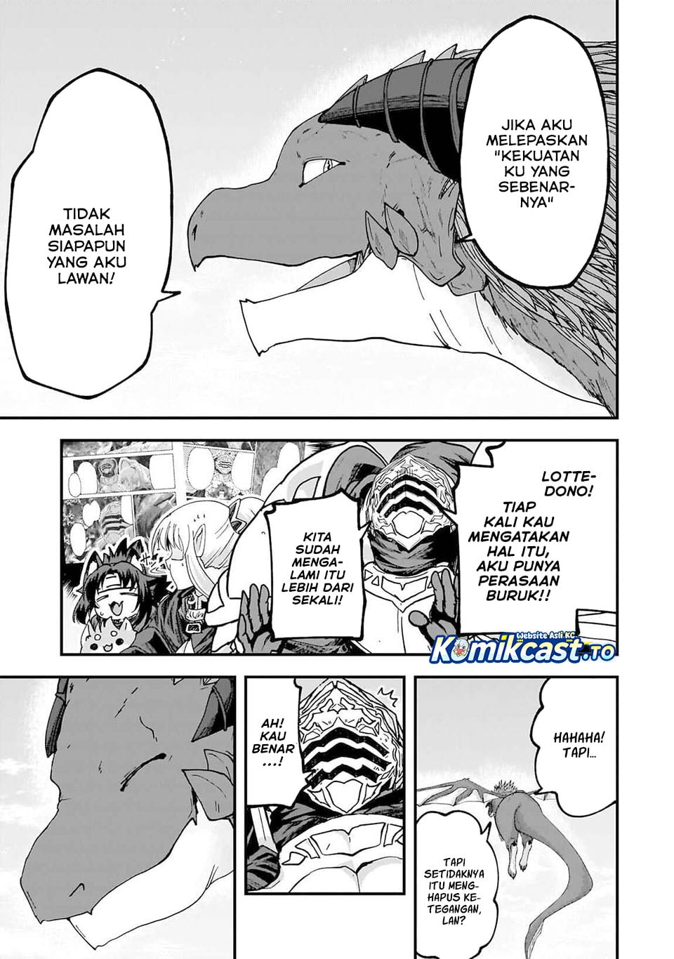Baca Gaikotsu Kishi-sama, Tadaima Isekai e Odekakechuu - Chapter 72 halaman 7