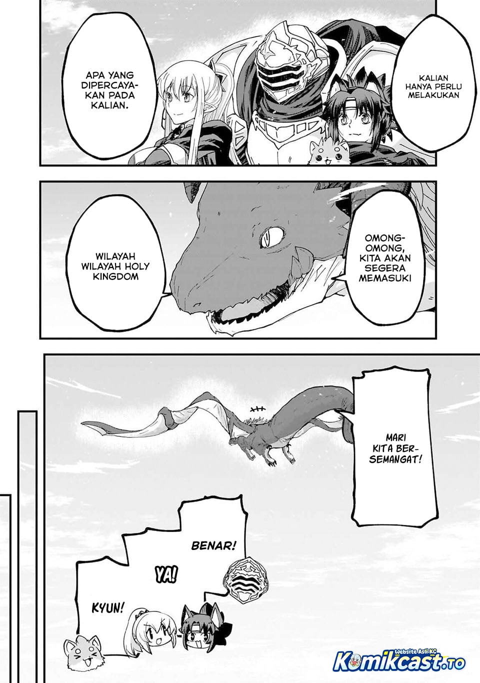Baca Gaikotsu Kishi-sama, Tadaima Isekai e Odekakechuu - Chapter 72 halaman 8