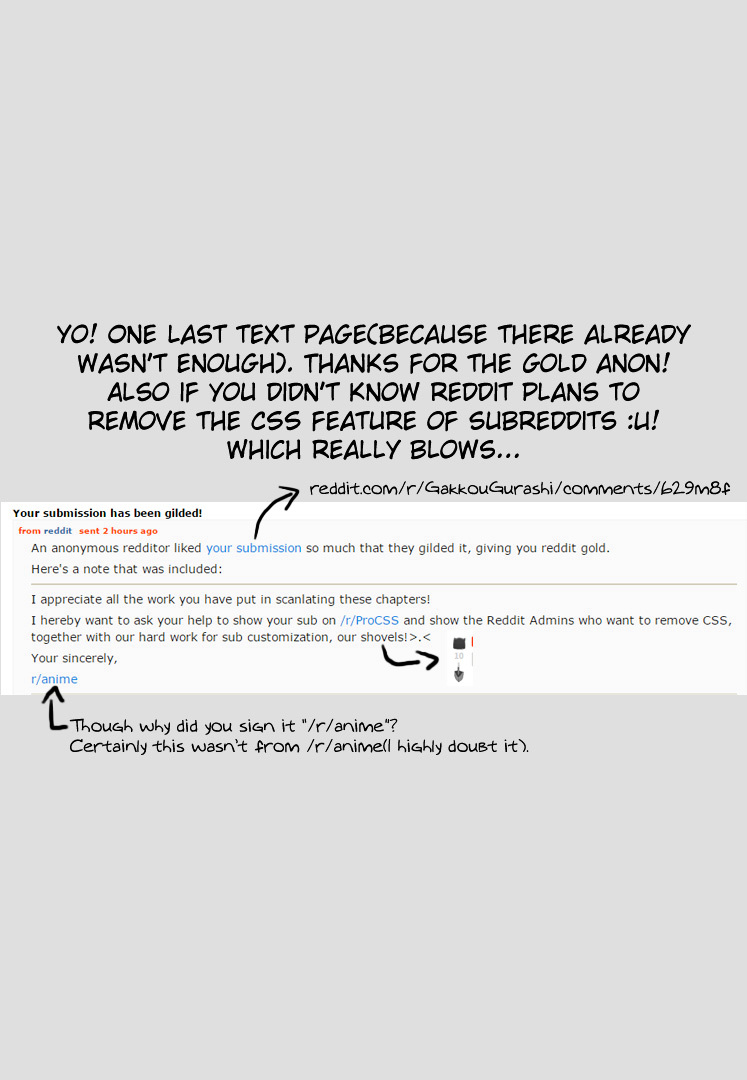 Baca Gakkou Gurashi! – Otayori - Chapter 56 halaman 24