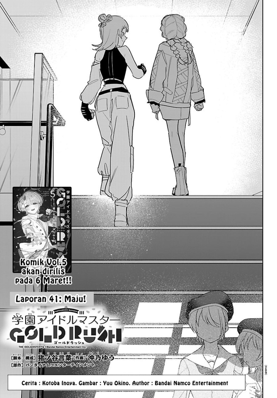 Baca Gakuen Idol Master Gold Rush - Chapter 41 halaman 1
