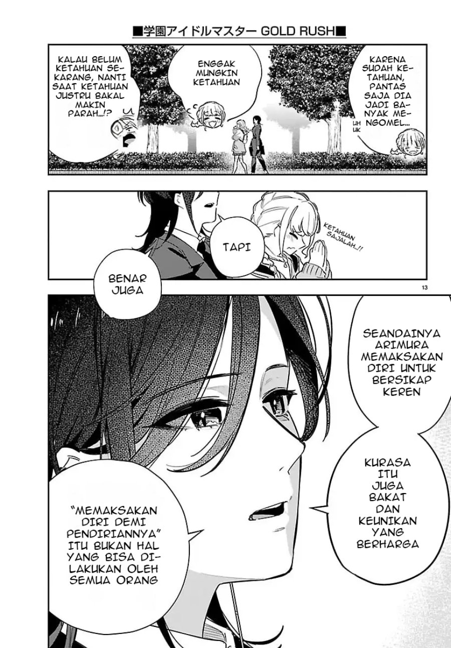 Baca Gakuen Idol Master Gold Rush - Chapter 50 halaman 14