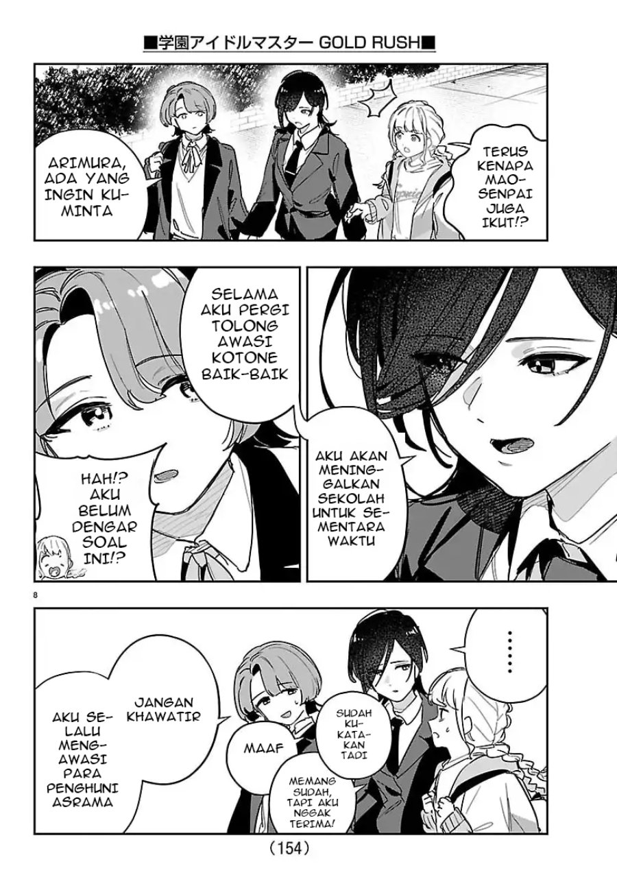 Baca Gakuen Idol Master Gold Rush - Chapter 50 halaman 9