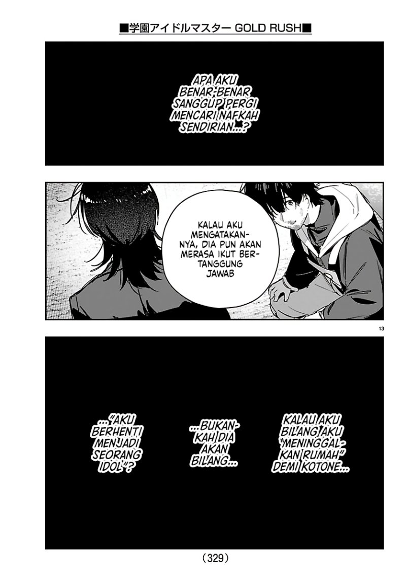 Baca Gakuen Idol Master Gold Rush - Chapter 52 halaman 13
