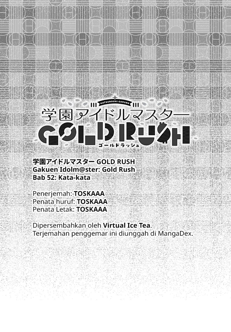 Baca Gakuen Idol Master Gold Rush - Chapter 52 halaman 21