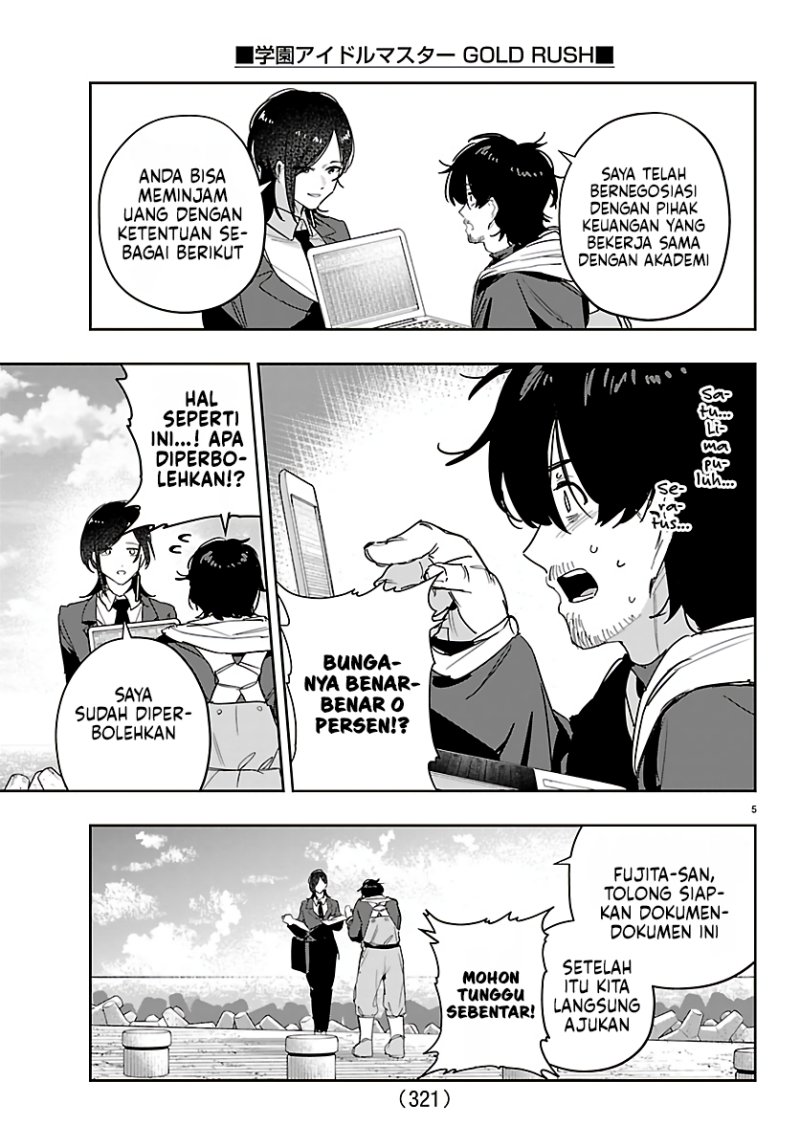 Baca Gakuen Idol Master Gold Rush - Chapter 52 halaman 5