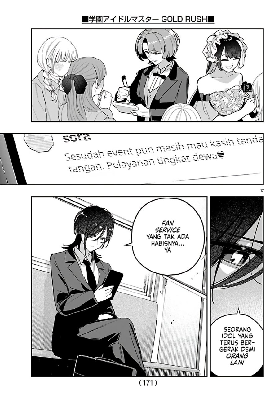 Baca Gakuen Idol Master Gold Rush - Chapter 53 halaman 17
