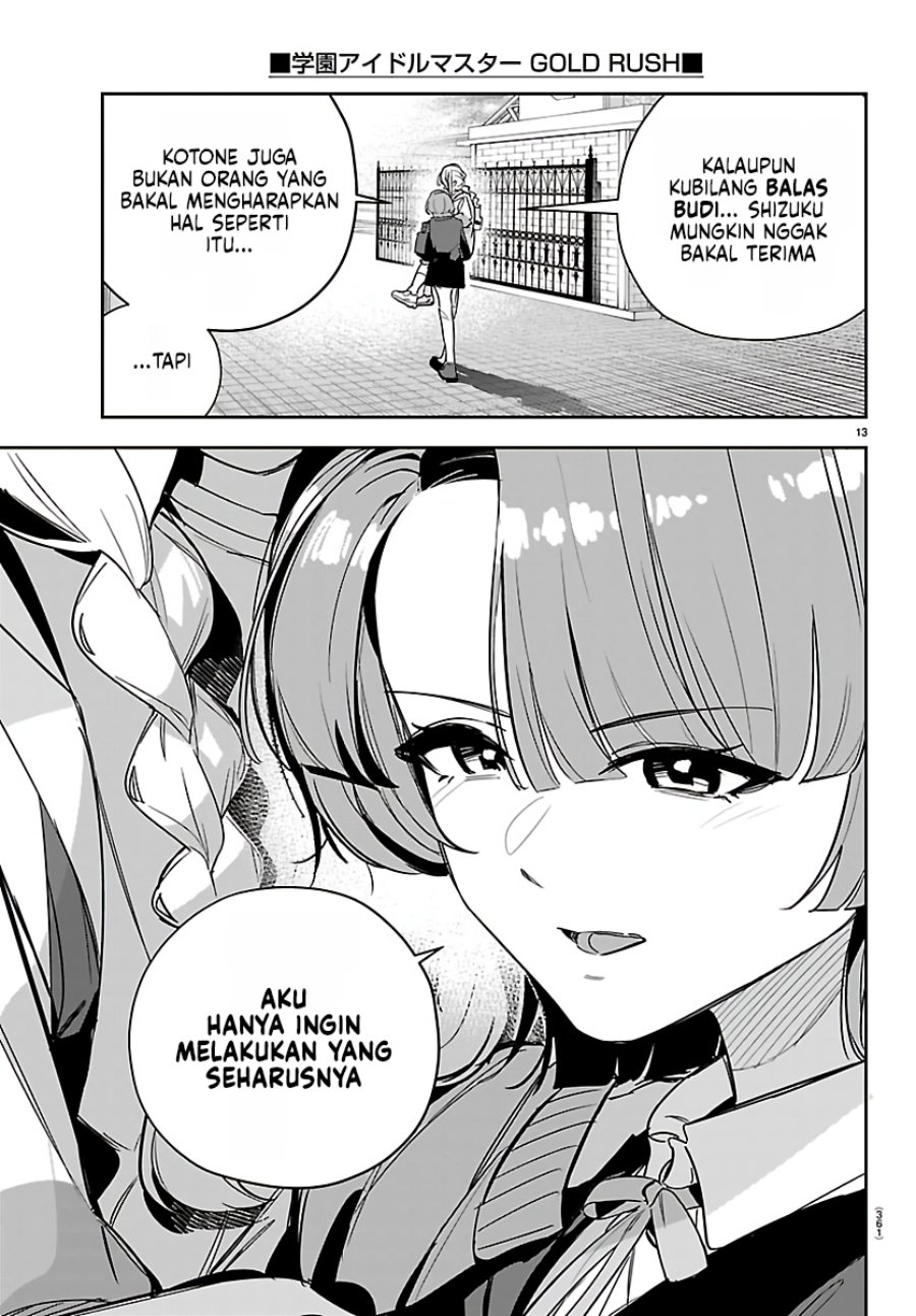Baca Gakuen Idol Master Gold Rush - Chapter 54 halaman 13