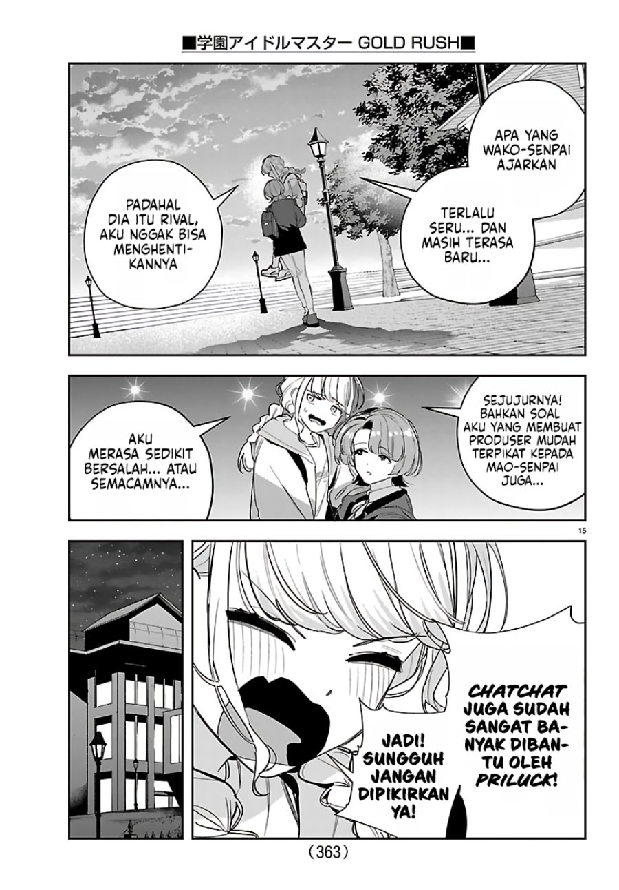 Baca Gakuen Idol Master Gold Rush - Chapter 54 halaman 15