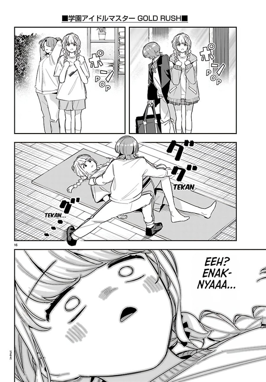 Baca Gakuen Idol Master Gold Rush - Chapter 54 halaman 16