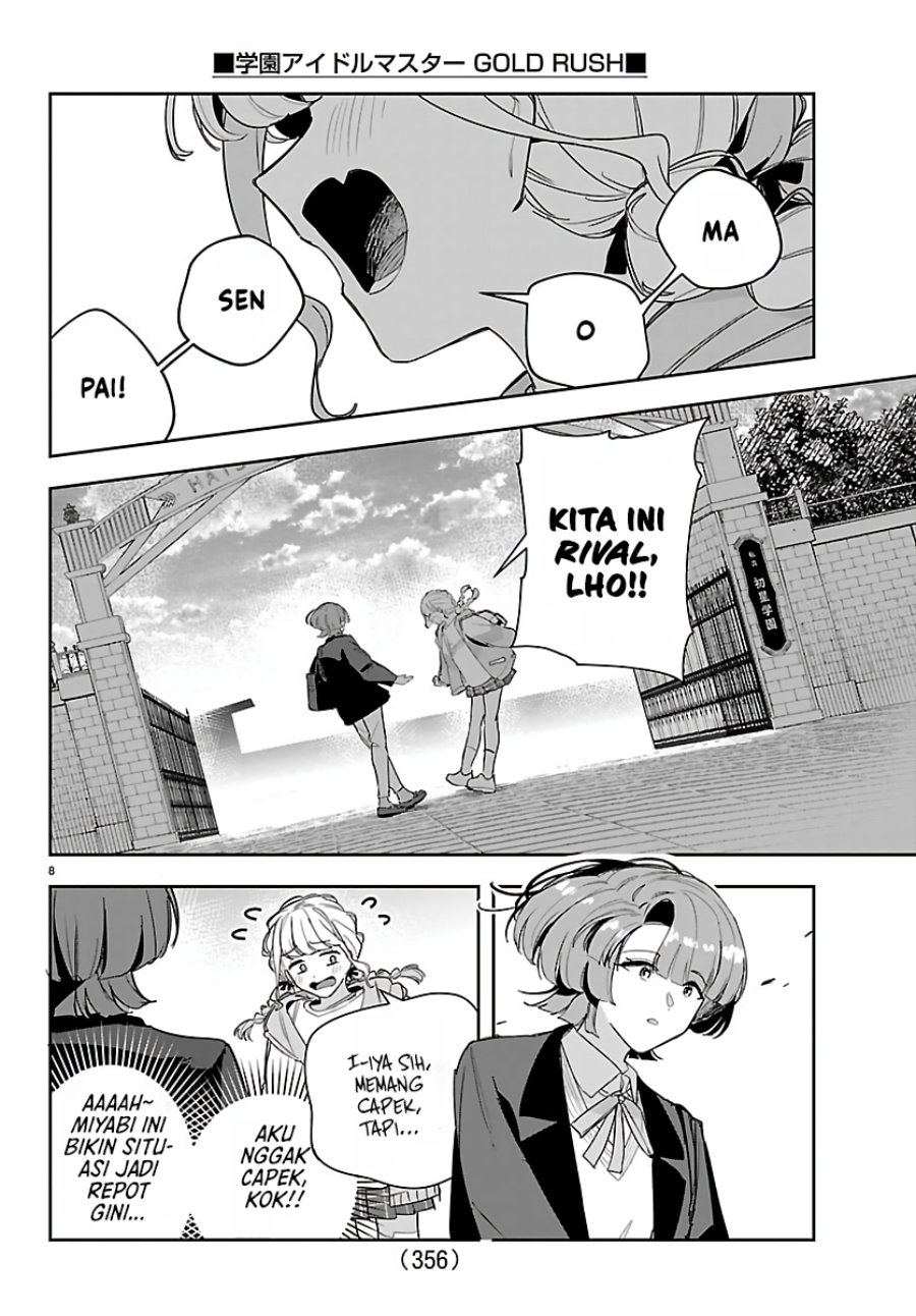 Baca Gakuen Idol Master Gold Rush - Chapter 54 halaman 8