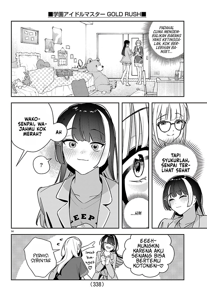 Baca Gakuen Idol Master Gold Rush - Chapter 55 halaman 14